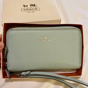 Coach Double Zip Wallet